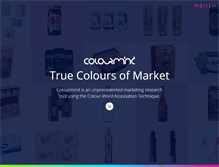 Tablet Screenshot of colourmind.com